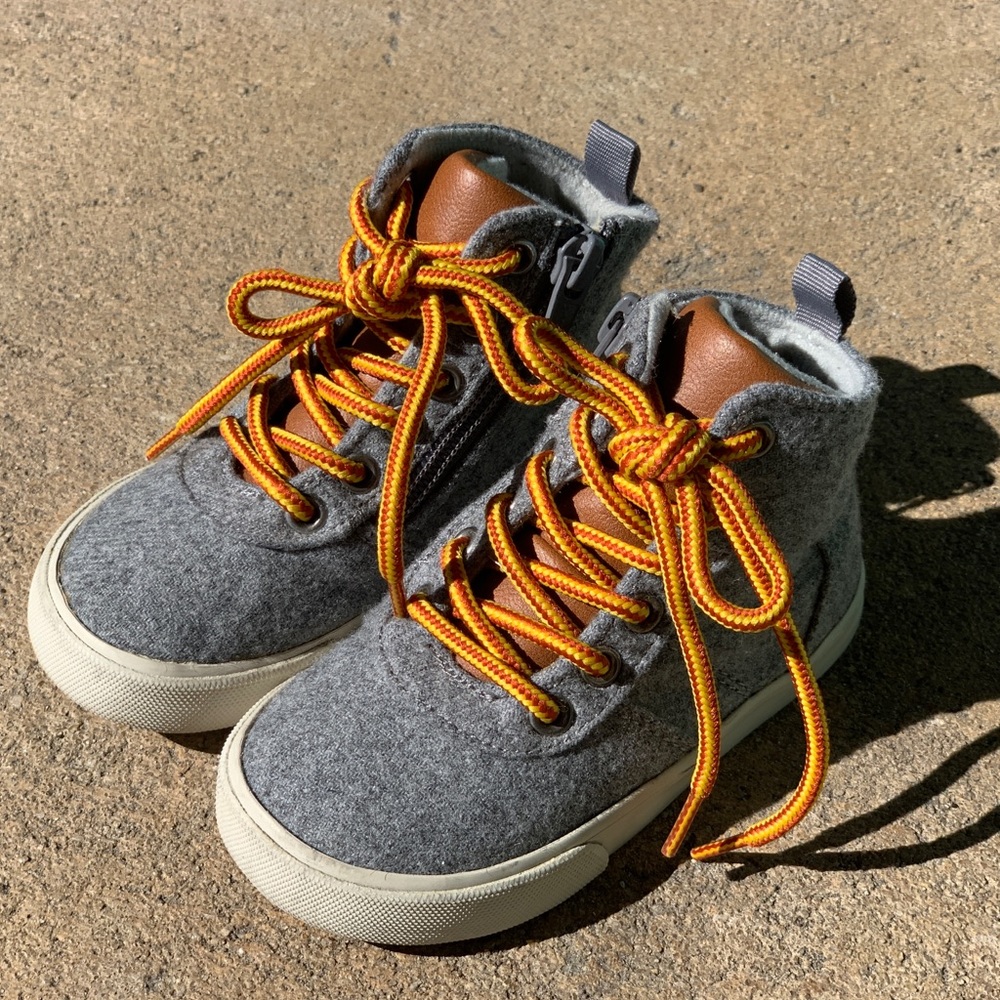 Gap Wool Lace Up Boots - Toddler Size 6